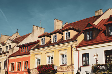 Fototapeta premium Buildings in Sadnomierz