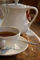 Africa, South Africa, KwaZulu Natal, Durban, Umhlanga Rocks, Beverly Hills Hotel morning tea 