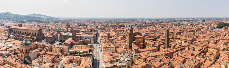 Fototapeta premium Bologna vom Asinelli Turm