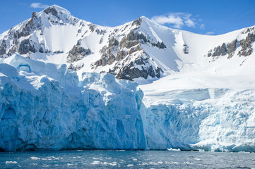 Antarctica, glacier, ice © George Theodore/Danita Delimont