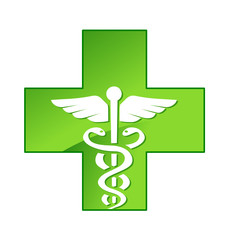 m&eacute;decin caduc&eacute;e symbole
