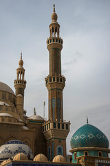 Jalil Khayat Mosque in Erbil or Hawler, capital of Kurdistan, Iraq