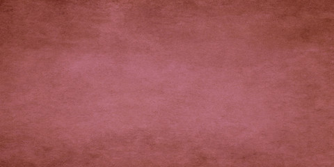 Red wide grunge effect texture.