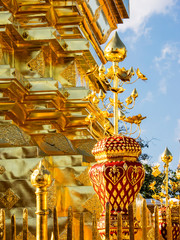 Southeast Asia, Thailand, Chiang Mai, Watt Pra that Doi Suthep is a Holy Buddhist Temple