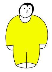 Penguin man (Bird man)