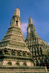 Fototapeta premium Asia, Thailand, Bangkok. Wat Arun (Temple of Dawn).
