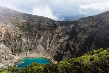 Volcano Irazu , Cartago, Costa RIca.