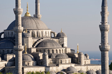 Fototapeta na wymiar Istanbul, Turkey. The Blue Mosque.