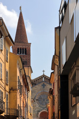 piacenza, duomo, italia	