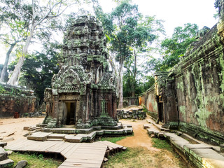 Asia, Cambodia, Angkor Watt, Siem Reap, Walls of Angkor Wat