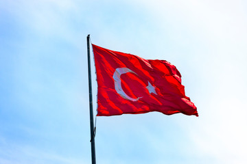 National Flag, Istanbul, Turkey