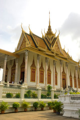 Cambodia. Phnom Penh. Royal Palace. Silver Pagoda.