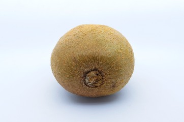 Fototapeta premium Whole kiwi fruit isolated on white background