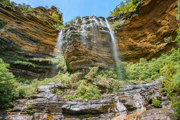beautiful waterfalls, wentworth falls, blue mountains, australia 16