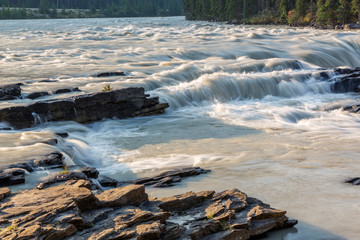 Canada, Alberta, Jasper National Park, Athabasca Falls