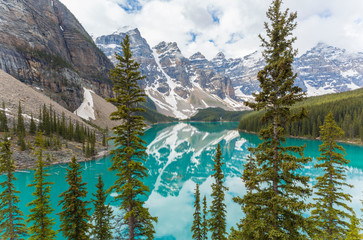 Moraine Lake and The Valley of the Ten Peaks, Banff National Park, Alberta, Canada