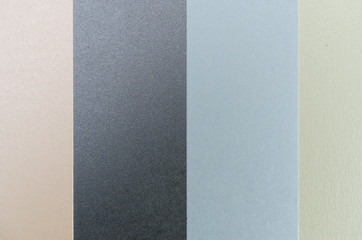 Fototapeta premium Colored paper texture background. Paper stripes.
