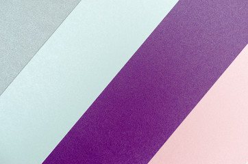 Colored paper texture background. Paper stripes.