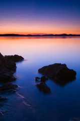 Canada, BC, Salt Spring Island, Beddis Beach Dawn