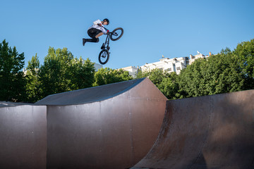 BMX Bike Stunt