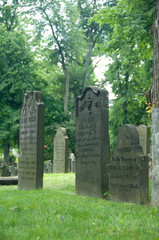 Canada, Nova Scotia, Halifax. The Old Burying Ground, in use from 1749 to 1843, the city's oldest graveyard.