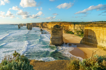 twelve apostles at sunset,great ocean road at port campbell, australia 26 © Christian B.