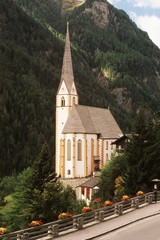 Fototapeta na wymiar Austria, Church of Heiligenblut
