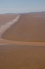 Canada, New Brunswick, Hopewell Cape, Bay of Fundy. Daniel Flats, views of mud flats at mid-tide.