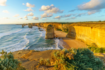 twelve apostles at sunset,great ocean road at port campbell, australia 62
