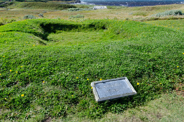Canada, Newfoundland, L'Anse aux Meadows National Historic Site. Only known Viking site in North...