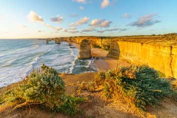 twelve apostles at sunset,great ocean road at port campbell, australia 74