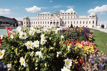 Austria, View of Belvedere Castle