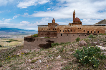 Dogubayazıt, Turkey: the Ishak Pasha Palace, a semi-ruined palace and administrative complex of...