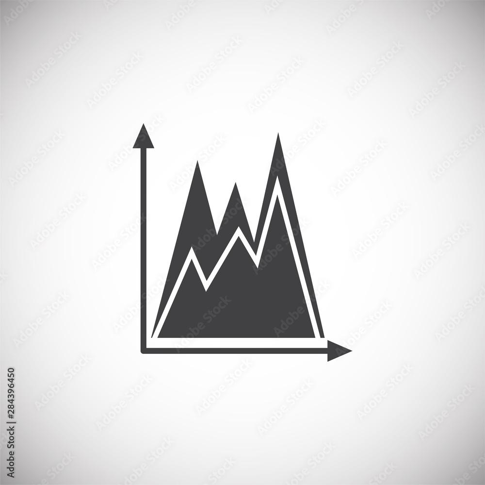 Poster infographics related icon on background for graphic and web design. simple illustration. internet co