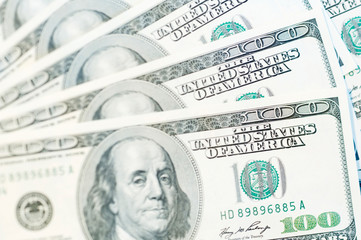 US Currency, $100 Bills (Selectvive Focus)