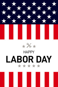 USA Labor Day background