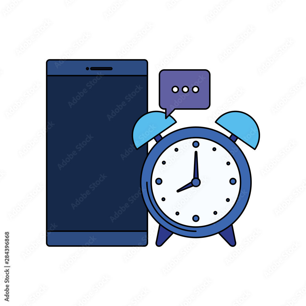 Poster alarm clock with smartphone device