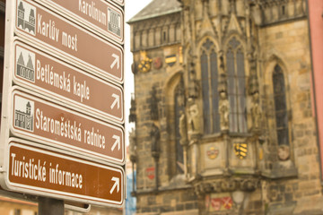 Obraz premium Old Town Hall Tower, Prague, Czech Republic