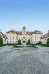 Fototapeta na wymiar Czech Republic, Moravia, Valtice, Valtice Castle.