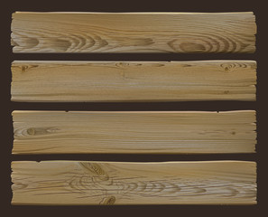 Wooden sign. Realistic highly detailed vector dark grunge wooden grunge tattered texture background. Hand drawn, no tracing