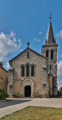 Fototapeta na wymiar France, Espedaillac. Church