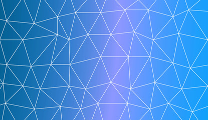 Abstract illustration with an elegant triangles. Template for your banner. Vector illustration. Creative gradient color