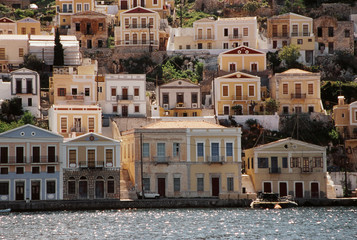 Greece, Symi, View of house at Symi Islands