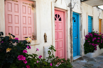 Fototapeta na wymiar Greece, Santorini, old building