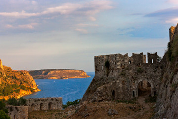 Fototapeta na wymiar Palamidi Castle, Nafplio, Greece