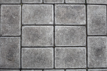 Paving gray tile background texture