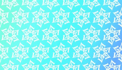 Fototapeta premium Pattern With Abstract Illusion Triangles. Gradient background. Vector Illustration. Design For Paper, Flyer, Presentation, Invitation Card