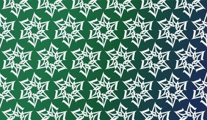 Template With Geometric Pattern. Vector Illustration. Triangles Style. Colorful Gradient Background