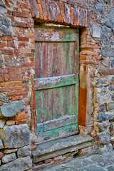 Italy, Tuscany, Old Doorway