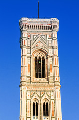 Campanile di Giotto, Piazza del Duomo, UNESCO World Heritage Site, Firenze, Tuscany, Italy, Europe